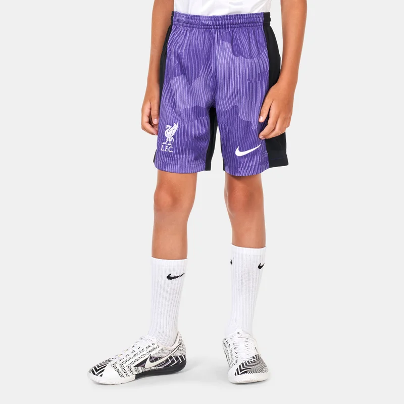 Nike Kids' Dri-FIT Liverpool F.C. Stadium 3rd Football Shorts - 2023/24 (Older Kids)